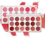 Moccallure Professional 18-Colors Lipstick Kit – Long-Lasting, Hydrating & Compact | Unisex Makeup Set