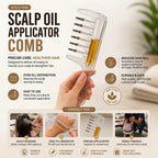 Scalp Oil Applicator Comb