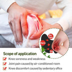 Herbal Knee Pain Relief Patch – Heat Therapy For Joint & Muscle Comfort, Natural Ingredients (Pack Of 10 Pcs)